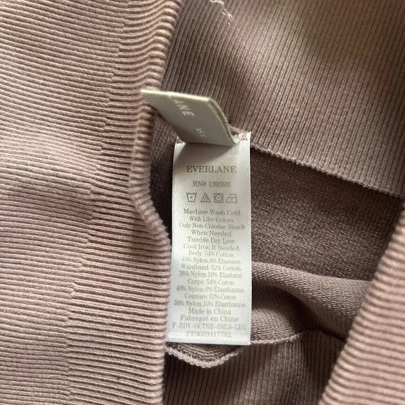 Everlane Seamless Legging XS/S Light Purple Compression Workout High Waisted - Picture 12 of 14